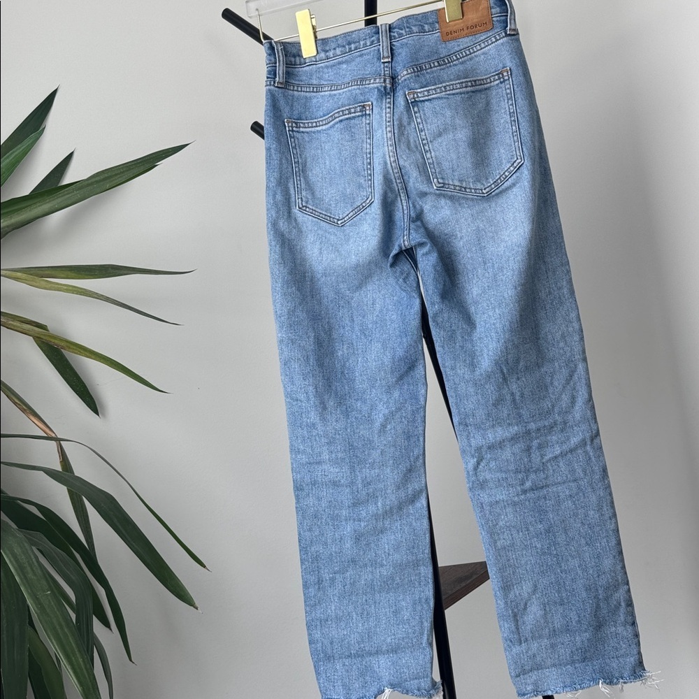 DENIM FORUM Arlo High Rise Straight 28L | Light Wash | Women’s 26 - Picture 8 of 11